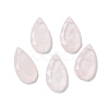 Natural Rose Quartz Faceted Pendants X-G-D082-01G-1