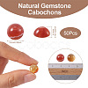 Natural Agate Cabochons G-R416-10mm-12-3