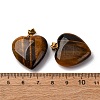 Natural Tiger Eye Pendants G-G287-01G-06-3