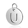 Non-Tarnish 304 Stainless Steel Charms A-STAS-S105-T514S-U-1