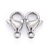 Tarnish Resistant 304 Stainless Steel Lobster Claw Clasps STAS-AB11-2