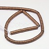 Electroplate Non-magnetic Synthetic Hematite Beads Strands G-J164B-3mm-01-2