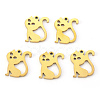 PVD Vacuum Plating 304 Stainless Steel Charms STAS-N092-69G-1