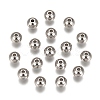Tarnish Resistant 201 Stainless Steel Beads STAS-R033-6mm-1