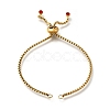 Adjustable 304 Stainless Steel Slider Bracelet/Bolo Bracelets Making LS-STAS-I153-03G-02-1