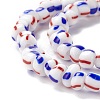 Handmade Lampwork Beads Strands BLOW-K001-01B-10-4