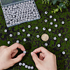 150Pcs Craft Style Acrylic Beads SACR-UN0001-03-4