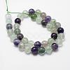 Natural Fluorite Bead Strands G-D840-56-8mm-AB+-2