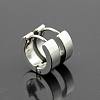 Brass Huggie Hoop Earrings EJEW-EE0002-252F-2