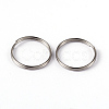 Tarnish Resistant 304 Stainless Steel Split Rings STAS-G130-40P-1