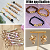 156Pcs 26 Styles Wood European Beads WOOD-SC0002-29-7