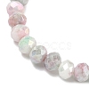 AB Color Faceted Rondelle Glass Beaded Stretch Bracelets for Women BJEW-PH01820-03-3