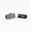Iron Ribbon Crimp Ends X-E005Y-B-1