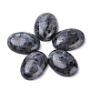 Natural Larvikite Cabochons G-T062-19-1