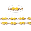 Handmade Alloy Enamel S Shape Link Chains ENAM-F138-05C-RS-2