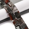 Natural African Bloodstone Beads Strands G-T047-B06-01-2