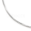 Tarnish Resistant Stainless Steel Slider Necklace Making X-AJEW-JB00476-3