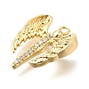 Brass Micro Pave Cubic Zirconia Pendants LS-KK-U061-16G-2