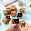 Square Cardboard Paper Ring Gift Storage Boxes CON-TAC0001-17E-6