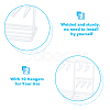 Iron Doll Clothes Rack & Hangers DJEW-FH0001-16B-3