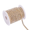 Brass Rhinestone Strass Chains CHC-T001-SS18-01C-3