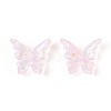 Baking Paint Glass Beads DGLA-T004-04B-3