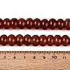 Dyed Natural Carnelian Beads Strands G-Q606-44A-01-5