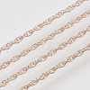 Soldered Brass Coated Iron Rope Chains CH-T002-04RG-2
