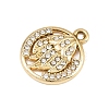 Alloy Rhinestone Pendants RB-CBA332B-05B-3
