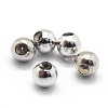 Anti-Tarnish Rhodium Plated 925 Sterling Silver Beads STER-I016-106B-P-3