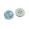 2-Hole Porcelain Buttons PORC-R010-15A-2
