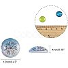 Flatback Glass Cabochons for DIY Projects GGLA-PH0005-12mm-06C-4