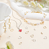 108Pcs 18 Style Brass Linking Rings KK-FH0005-75-5
