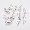 Brass Micro Pave Cubic Zirconia Cabochons KK-A144-062P-1