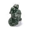 Natural Green Spot Jasper Display Decorations DJEW-P019-A07-3