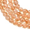 Natural Citrine Beads Strands GG-CBA59DD-C02-6mm-3