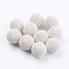 Unwaxed Natural Lava Rock Beads G-I190-16mm-B03-1
