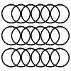 18Pcs Rubber Stretch Loops EW-BC0001-10-1