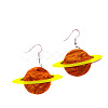 Iron Acrylic Dangle Earrings for Women WG9CD67-02-2