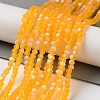 Imitation Jade Glass Beads Strands EGLA-A034-T2mm-MB05-2