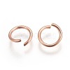 304 Stainless Steel Open Jump Rings STAS-F189-A-1