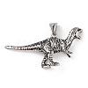 304 Stainless Steel Big Pendants STAS-A083-17AS-2