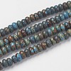 Natural Chrysocolla Bead Strands G-G968-B03-1