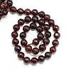 Natural White Jade Bead Strands G-R346-6mm-19-2