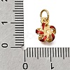 Brass Enamel Pendants KK-G605-10G-01-3