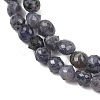Natural Cordierite/Iolite/Dichroite Beads Strands GG-CBA9A7F-A02-4