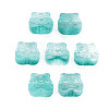 Two Tone Transparent Spray Painted Glass Beads GLAA-T022-22-C02-1