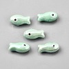 Handmade Porcelain Beads PORC-WH0023-003B-1
