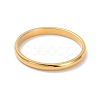 2mm Polished Plain Dome Finger Ring for Girl Women RJEW-C012-05A-G-2