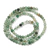 Natural Green Aventurine Beads Strands G-RM250104-E6-4